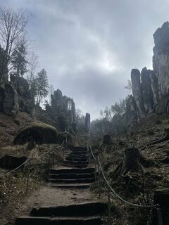 Zdjęcie z Marek Kotáb wzdłuż trasy