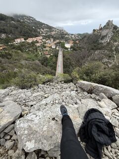 Photo de Christian Husek le long du parcours