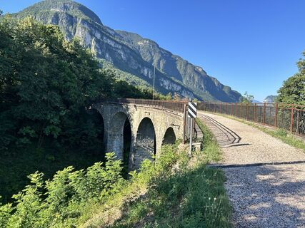 Foto von Gianfranco Idini entlang der Tour