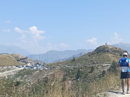 Foto von Marie Cartéron entlang der Tour