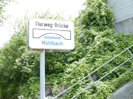 Flurweg-Brücke: Mühlbach