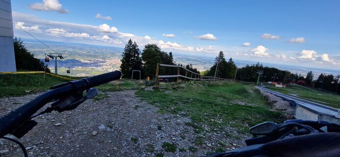 Foto von Štefan Sumper entlang der Tour
