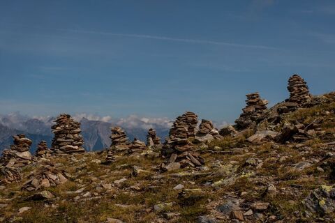 Steinmännchen auf dem Zwölferkopf