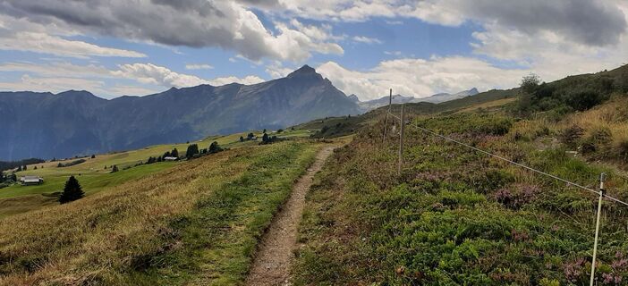 Foto von Luis Collenberg entlang der Tour