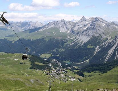 Die Aussicht vom Hörnli aufs Dorf