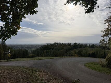 Photo de Babs Holz le long du parcours