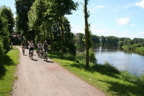 Radfahrer in Nienburg