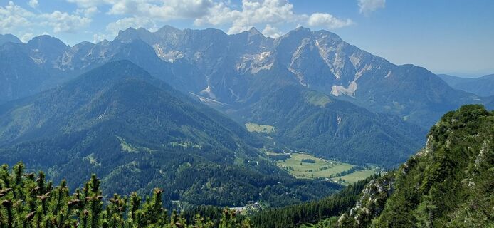 Photo de Janez Perko le long du parcours