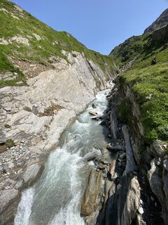 Foto von Melanie Hörzer entlang der Tour