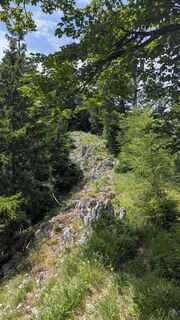 Foto von W.K. entlang der Tour