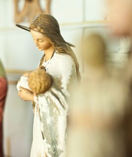 Maria Statue, Hofkapelle beim Bartleshof