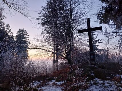 Foto de Renate Sighartner a lo largo del recorrido
