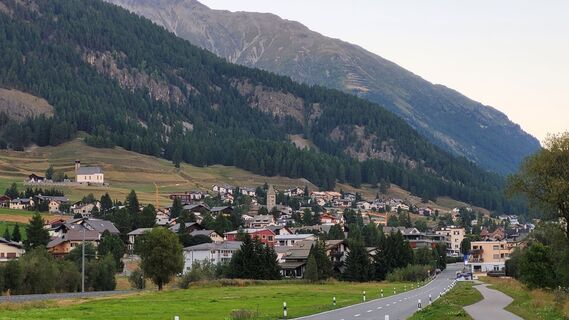 Foto von Max Gisler entlang der Tour