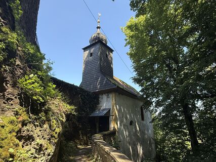 Photo de Norbert Herbig le long du parcours