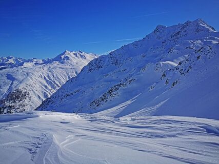 Skitour Langschneid Windspuren