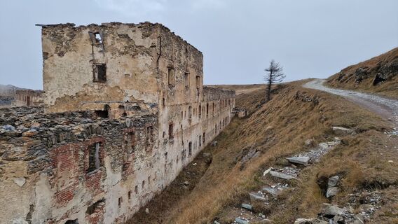 Foto de Fabrizi Mellano a lo largo del recorrido