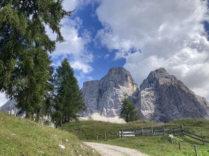 Foto von Marilena Locatelli entlang der Tour