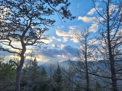 Foto de Christina Fröhlich a lo largo del recorrido