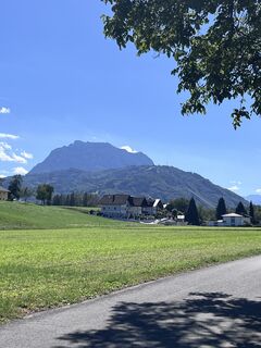 Photo de Sonja Rohrbacher le long du parcours