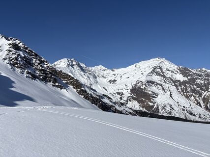 Foto von Heinz Sperl entlang der Tour