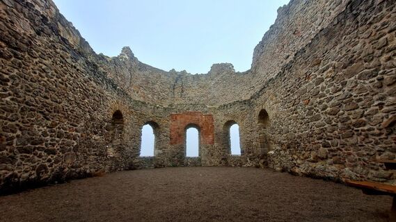 Foto de Regina Fleischmann a lo largo del recorrido