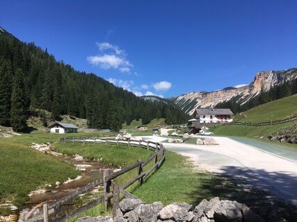 Foto von Frédéric Lagandré entlang der Tour