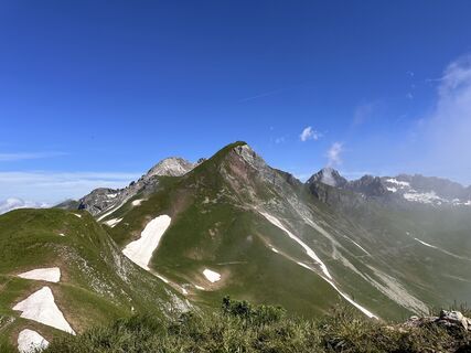 Photo de Norbert Herbig le long du parcours