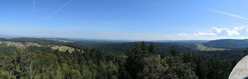 Aussicht vom Mahlbergturm