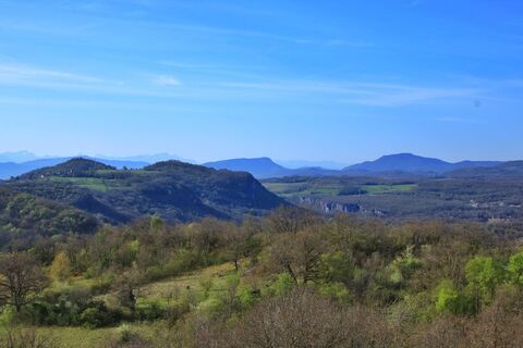 Panorama von der Wanderung zum Pierre Grise