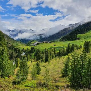 Blick auf Obergurgl