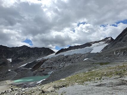 Photo de Gudrun Lippert le long du parcours