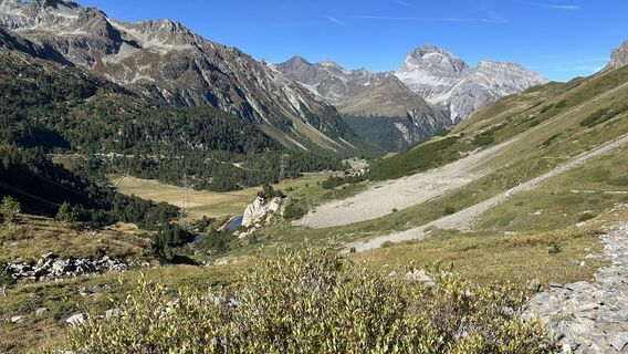 Foto von Rolf Limacher entlang der Tour