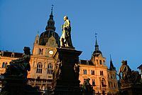 Blick auf das Grazer Rathaus