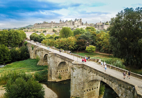 Carcassonne die Alte Brücke