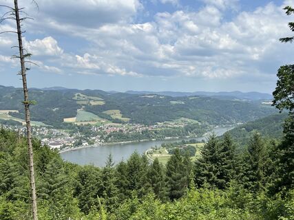 Foto von Franz Naderer entlang der Tour