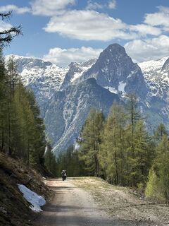 Foto von Tomáš Fenyk entlang der Tour