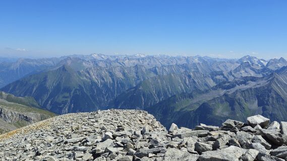 Foto de Claus Spitzfaden a lo largo del recorrido