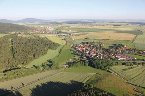 Luftbild Rentwertshausen