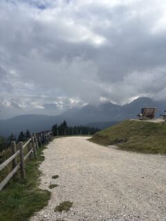 Photo de Heinz Sperl le long du parcours