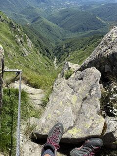 Foto von Rossana Iacconi entlang der Tour