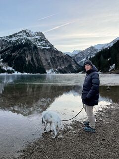 Fotografia z Dr. Katarzyna Milkowska-Leyck na trase