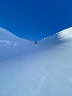 Skitour Langschneid Aufstieg
