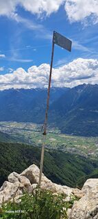 Photo de Amanda Belleri le long du parcours