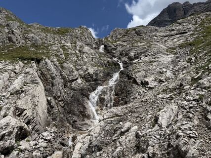Photo de Norbert Herbig le long du parcours