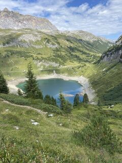 Photo de Nicole le long du parcours