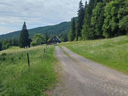 Foto von Franz Jandl entlang der Tour