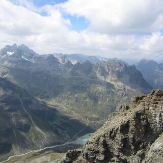 Blick vom Hohen Rad in Richtung Vorarlberg
