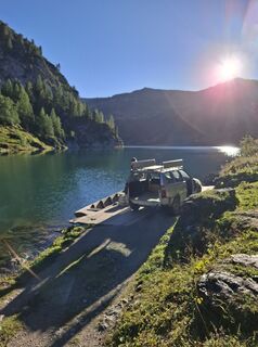 Foto de Lorenz Weissacher a lo largo del recorrido