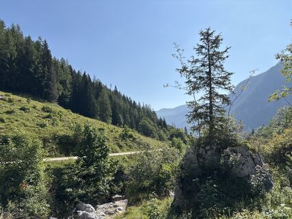 Foto von Heinz Sperl entlang der Tour