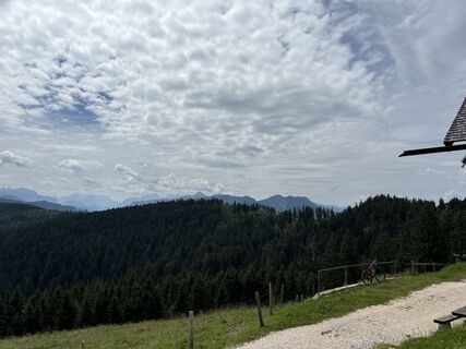 Foto von Heinz Sperl entlang der Tour